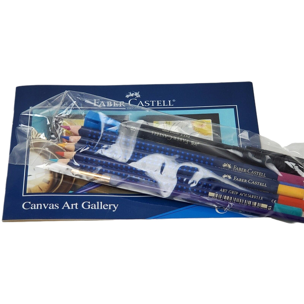 Faber-Castell Art Grip Aquarelle Colored Pencils From Canvas Art Gallery Kit
