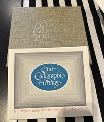 CALLIGRAPHY HERITAGE Fonts Typography Lettering Specimen Geyer Studio Set