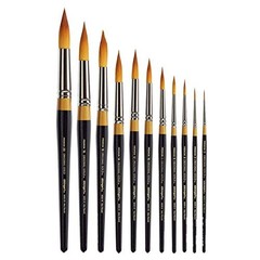 Premium 11 pc. Original Gold 9020 Series Ultra Round Artist Brush Set of 11