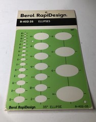 Berol RapiDesign Ellipses 402-35