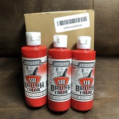 Airbrush Color 4Oz Bright Red 3 Pack 12oz Total