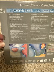 Brevilliers Cretacolor Marino Aquarelle Watercolor Pencil Set of 24, Brand New
