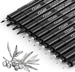 Drawing Art Pens,Micro Fineliner Pens,Manga Markers for Artist Sketching