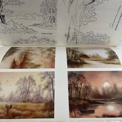 1983 LANDSCAPES MADE EASY VOL 15 BY SUSAN SCHEEWE OIL LANDSCAPES PAINT Vintage