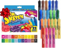 Mr. Sketch Scented Markers, Chisel Tip, Assorted Colors 22 Count – Fun for Kids,