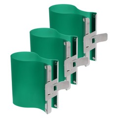3pcs Silicone Mug Clamp 11 Oz 3D Sublimation Silicone Cup Wrap Fixture Green