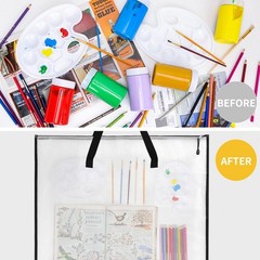 4pcs 18.5×24.8 Inches Art Portfolio Bags, Portfolio Folder for Artwork, Poste…