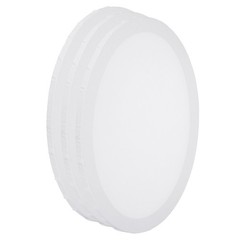 Paint Canvases, 3 Pack 16×12 Inch Oval Stretched Art Board Panels White