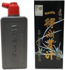 一得阁墨汁 Yidege Chinese Black Calligraphy Ink 250g