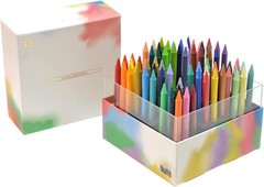 Sakura Crepas Color Pencils, Coupy Pencil, Cubebox, 72 Colors, FY72BOX-AZ (1)