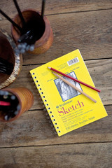 300 Series Sketch Pad, 5.5X8.5 Inch, 100 Sheets, Side Wire – Artist Sketchbook f