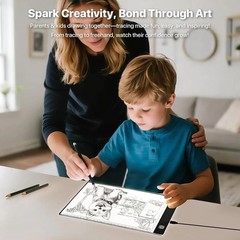 A4/A3/A5 LED Light Box for Tracing and Drawing – Ultra Thin Adjustable Light Tab