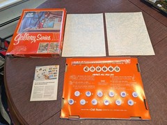 Vtg 1969 Craft Masters Paint By Number 2 Panels Unused In Original Box Autumn