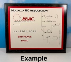 8″x10 & 5″x7″ Black Marble Finished Wood Plaque Boards for Making Custom Awards