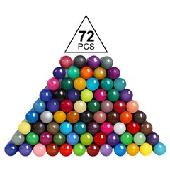Premium Black Edition Colored Pencils for Adults Coloring – 72 Coloring Penci…