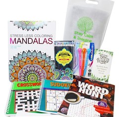 Get Well Soon Art kit home activities 1 Count (Pack of 1), Multi colored