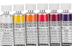 Schmincke – HORADAM® Gouache, 10 x 0,51 fl oz / 15 ml tubes, 72 701 097, 10