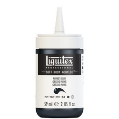 Payne’s Gray Soft Body Acrylic Paint 2 Fl Oz Professional Quality Vivid Colors