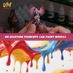 VM Miniature Paint Set WaterBased Pigment Light Resistant 5ml 24 PCS