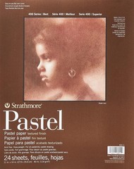 Strathmore 400 Series Assorted Color Pastel Paper Pad -24 Sheets