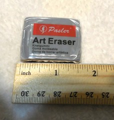 4 new PASLER Grey Kneaded Eraser Perfect for Artists Charcoal ect In Clear Box