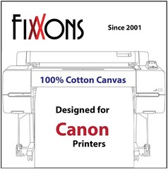Ultra Premium 100% Cotton Inkjet Canvas Satin For Canon 36″ x 40′ Roll