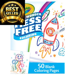 Crayola Color Wonder Mess Free Coloring 50 Count (Pack of 1), Multicolor