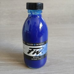 Daler Rowney FW Acrylic Ink Large 180ml Bottle – Blue E2