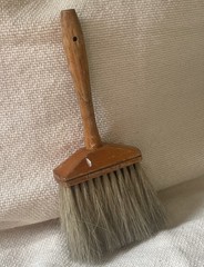 11” Large Antique Horse Hair painting brush by Donell NO. 3