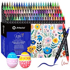 Water-Based Acrylic Paint Pens – 120 Colors