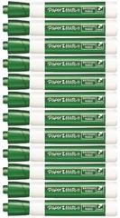 Paper Mate Whiteboard Marker Green Chisel Tip 12 pieces New