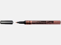 Pen Touch fine point permanent paint markers, 1.0mm, copper bronze metallic c…