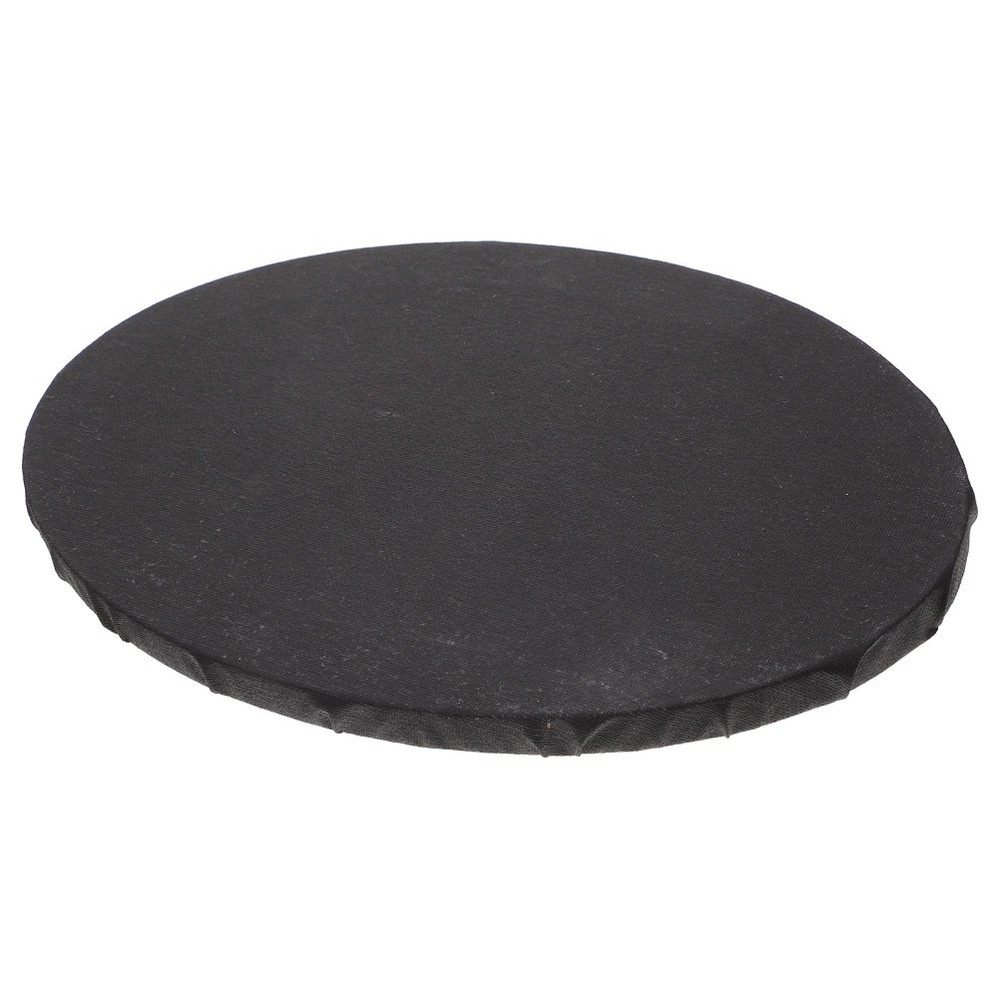 1Pc Blank Black Painting Canvas Panel with Sturdy Wooden Frame for Artistic Use