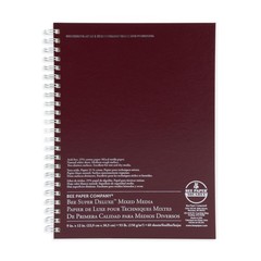Bee Paper Super Deluxe Sketch Pad 9×12 60 Sheets Acid Free Wire Bound