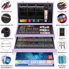 Stocking Stuffers for Kids Teens Adults, Birthday Party Art Supplies, Purple