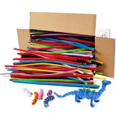 Pipe Cleaners Bulk, 1000 Count, Pipe Cleaners for Crafting, Craft Supplies for C