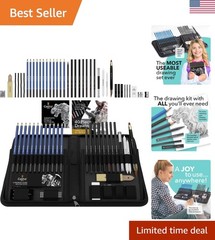 Professional 40-Piece Drawing and Sketching Set – Perfect for Every Artist
