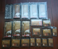 Lot Classroom Set 19 Heritage Soft Pastels Chalk White Gray Scale Sketch Tones