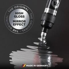 Molotow liquid chrome marker (with special ink for real mirror 4mm, Chrome