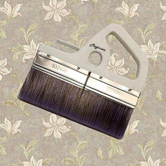 8 Inch Large Paint Brush, Flat Wide Varnish Brush for Acrylic Painting, Wallpape