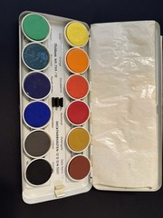 Vintage Art Supplies Pelican 735/12 Günther Wagner Gouache/watercolor Paints