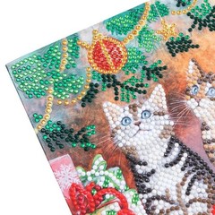CraftBuddyUS CCK-XM136: “Magic of Christmas” Crystal Art Card 18x18cm