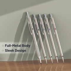 Art Mechanical Pencils Set Metal Drafting Sketching Drawing Pencil Artist Tools