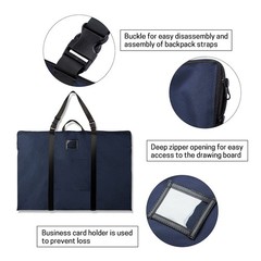 BERYA Large Size Art Portfolio Bag with Nylon Shoulder, 24 x 36 inches Light …