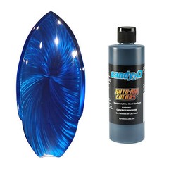 Createx Colors candy2o Marine Blue 4655 8oz Waterborne Custom Paints