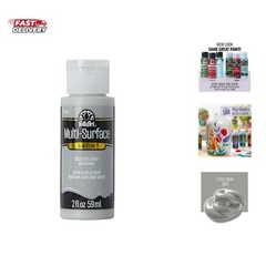 Multi-Surface Paint in Assorted Colors 2 oz, 2932, Steel Gray