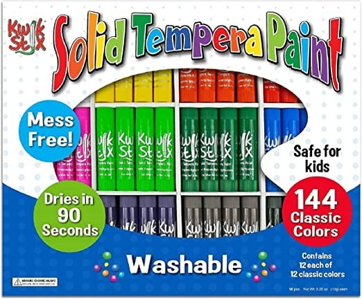 Kwik Stix Tempera Paint Classpack 144/Pkg-Classic Colors, 12 Of Each Color