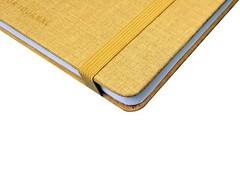 A5 Watercolour Journal Hot Pressed 300gsm 100% Cotton Paper – Linen Fabric Cover