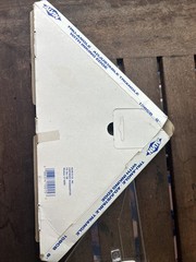 ALVIN Tru-Angle Adjustable Drafting Triangle High Impact Acrylic 8” Inking Edge