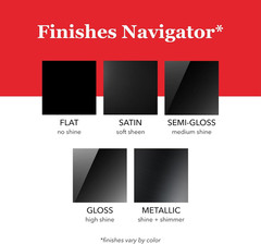 K05515007 Colormaxx Acrylic Clear Finish for Indoor/Outdoor Use, Gloss Crystal C